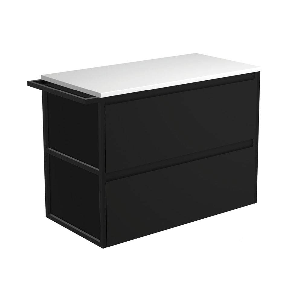 Amato Satin Black Cabinet