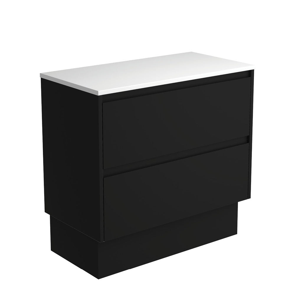 Amato Satin Black Cabinet