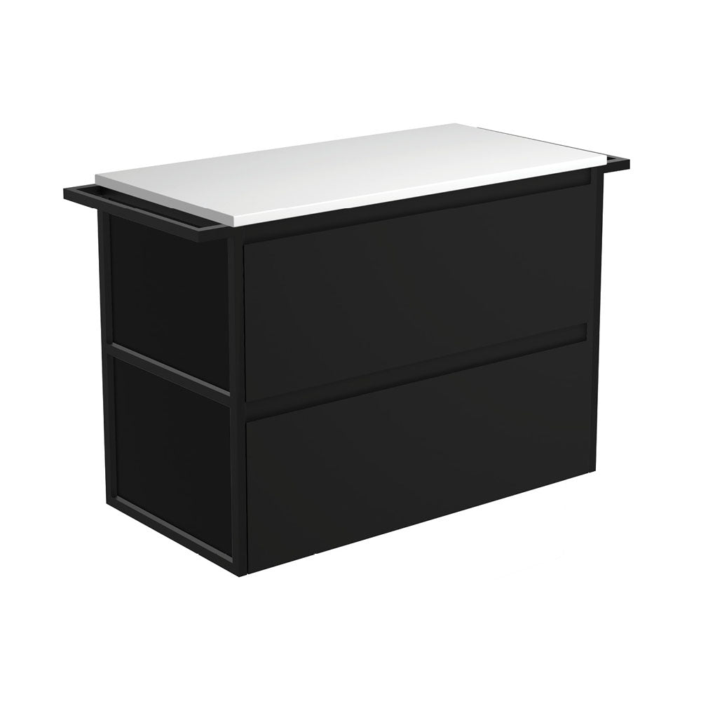 Amato Satin Black Cabinet