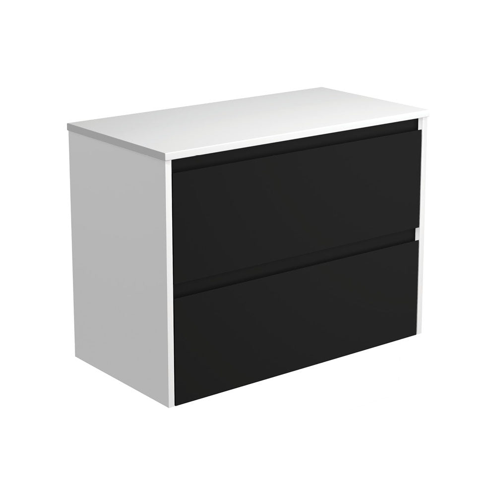 Amato Satin Black Cabinet