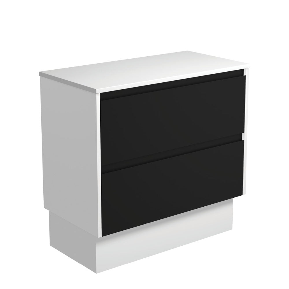Amato Satin Black Cabinet