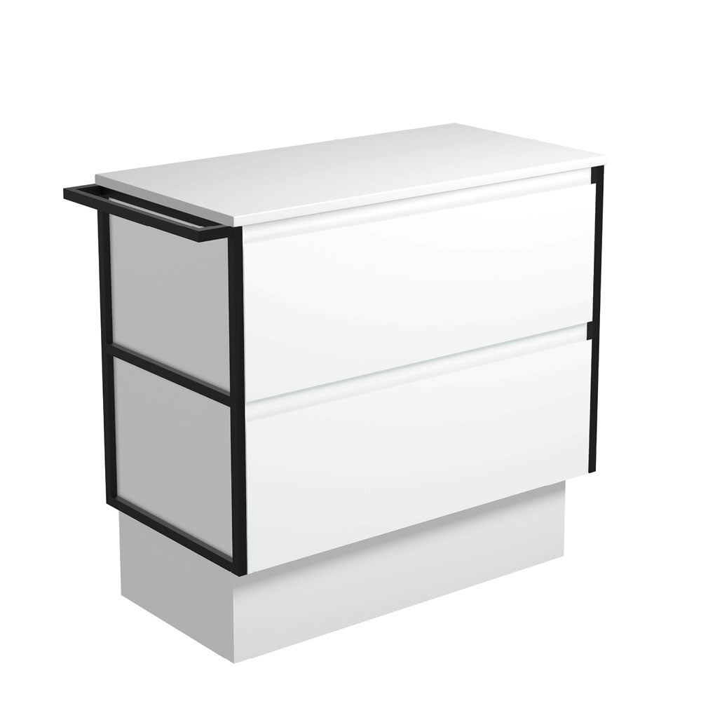 Amato Satin White Cabinet