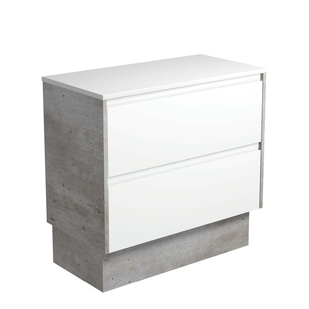 Amato Satin White Cabinet