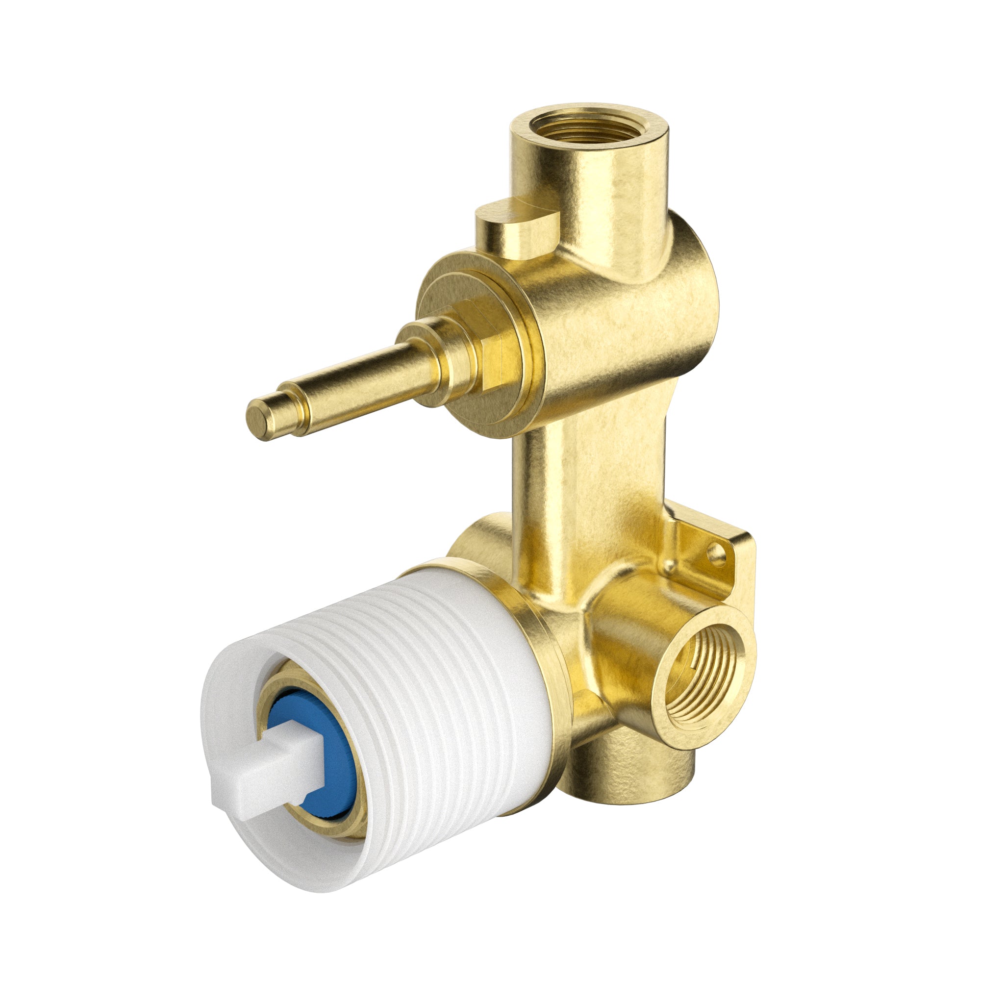 Linie Fluted Wall Mixer With Diverter (Separated Back Plate) - Neche Interiors