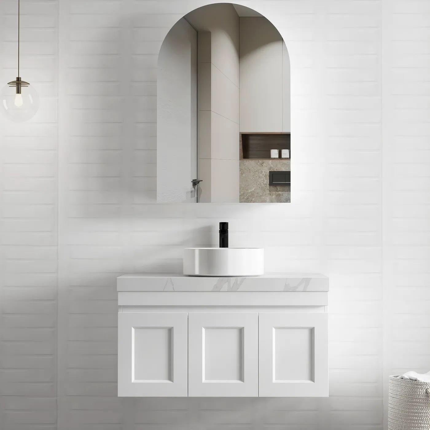 The Hampton Mark II Collection - Satin White - Neche Interiors