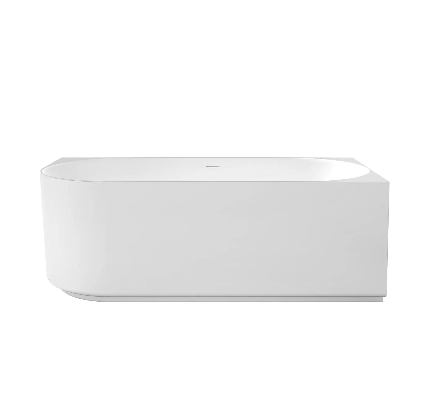 Celine Corner Bath with Overflow