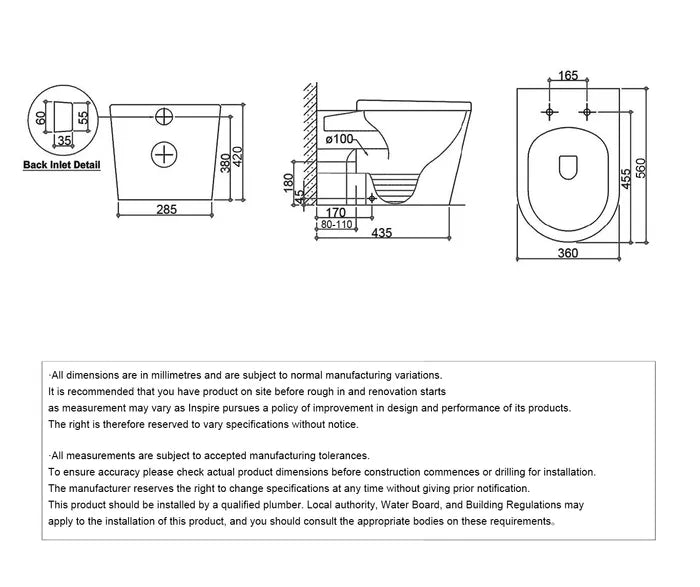 Alzano In Wall Tornado Flush Toilet System - Neche Interiors