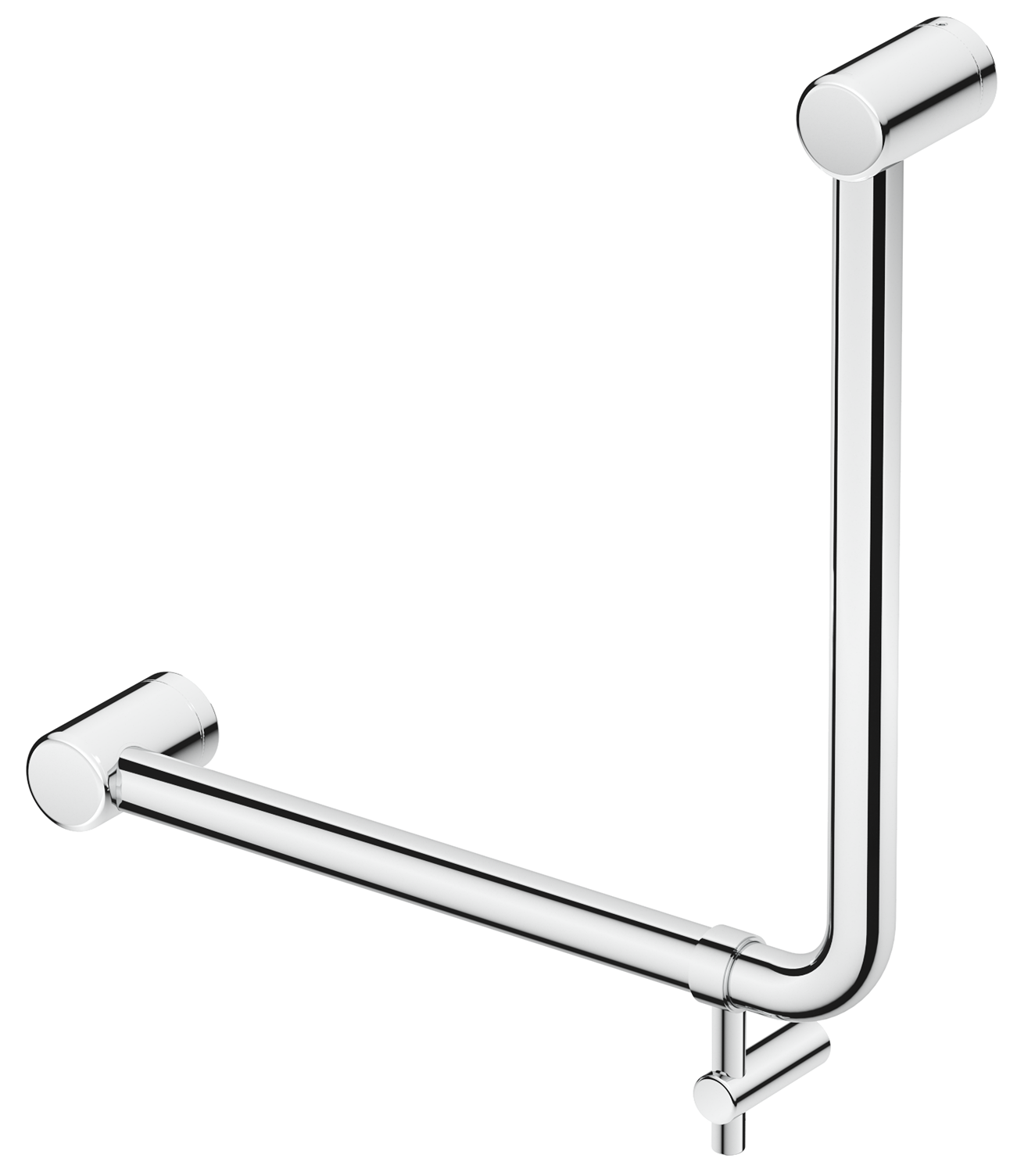 Mica Care Grab Rail - Curved 90 Degree - 450x450mm - Neche Interiors