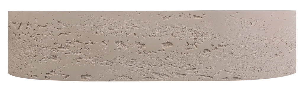 Idra 580 Oval Solid Surface Counter Top Basin - Neche Interiors