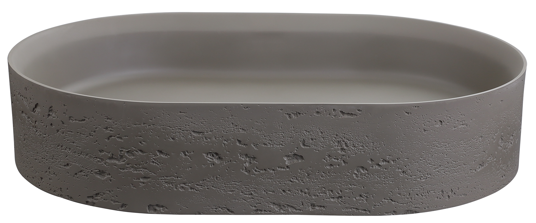 Idra 580 Oval Solid Surface Counter Top Basin - Neche Interiors