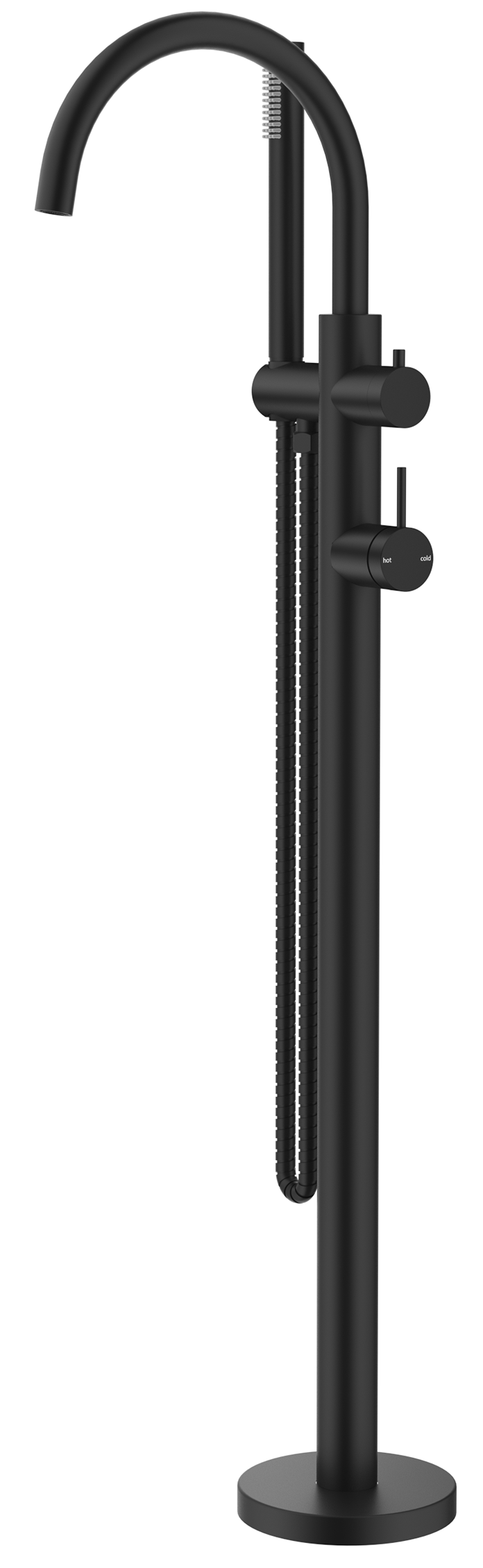 Mica Freestanding Bath Mixer with Hand Shower - Neche Interiors