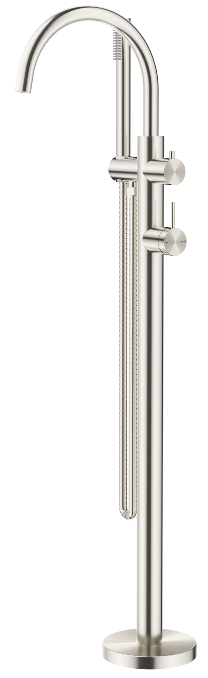 Mica Freestanding Bath Mixer with Hand Shower - Neche Interiors
