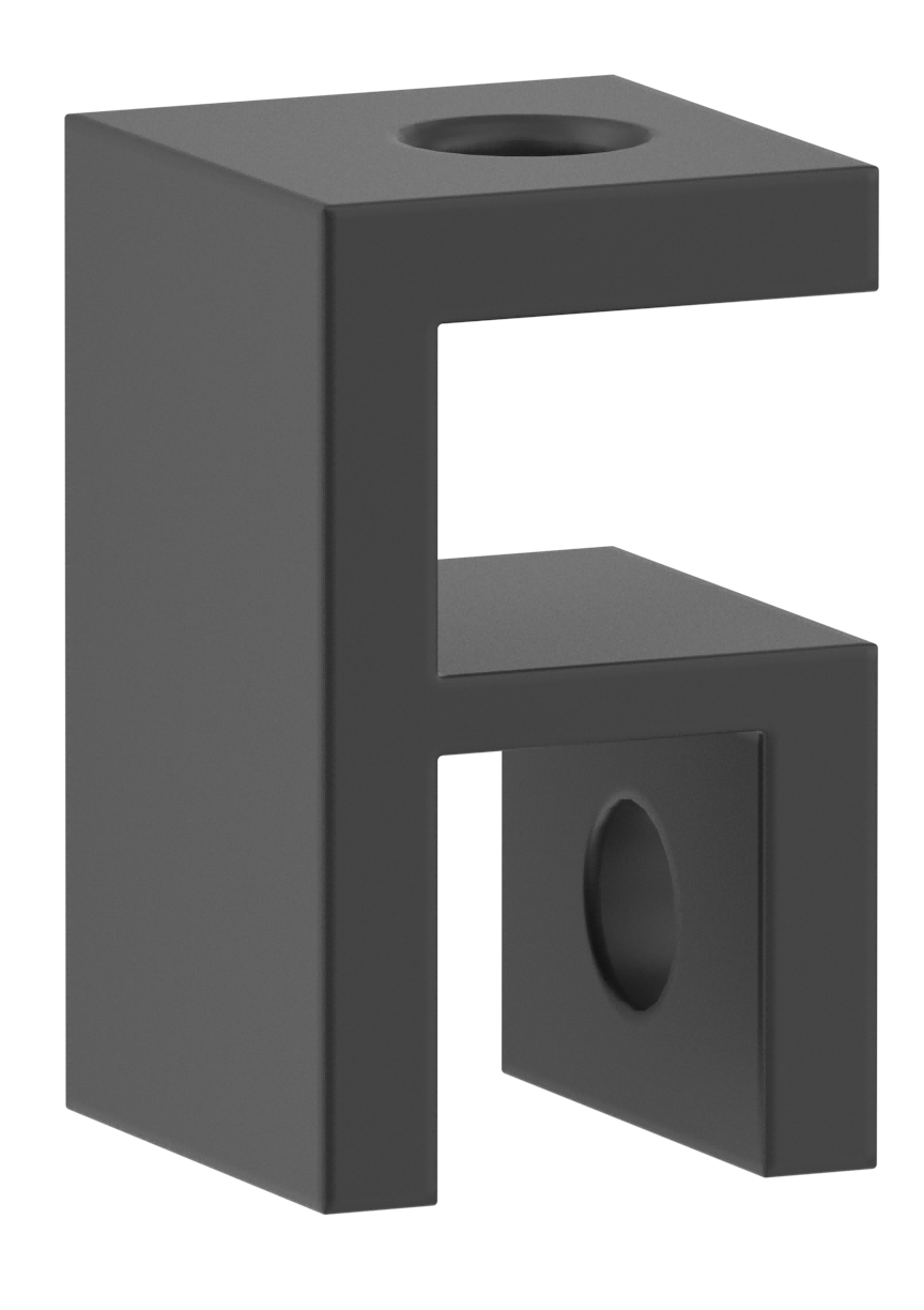 Shower Screen Top Plate Bracket - Neche Interiors