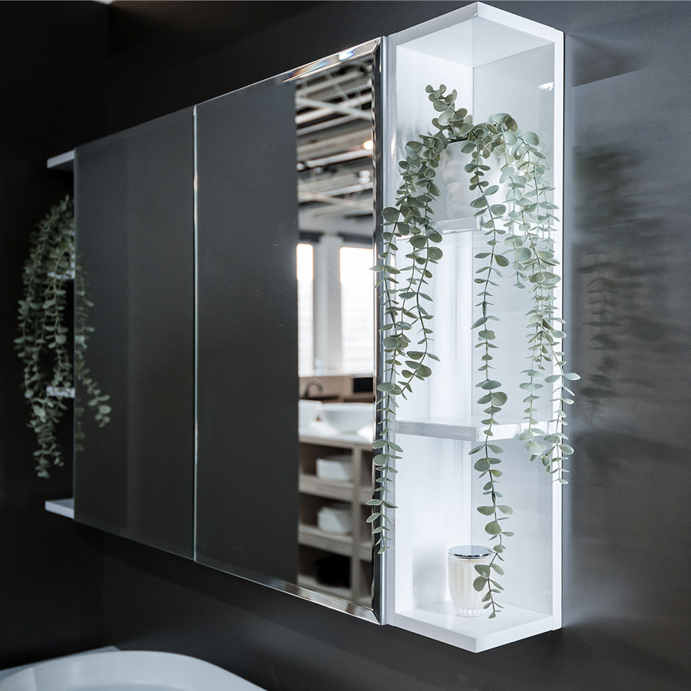 Bevel Edge 900 Mirror Cabinet