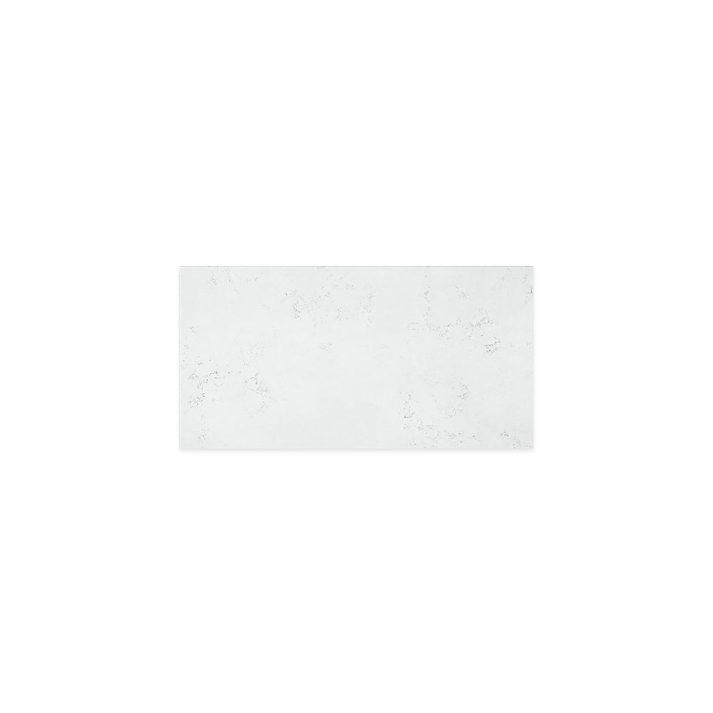 Bianco Marble Silica Free Stone Top Rectangular Full Depth - Neche Interiors