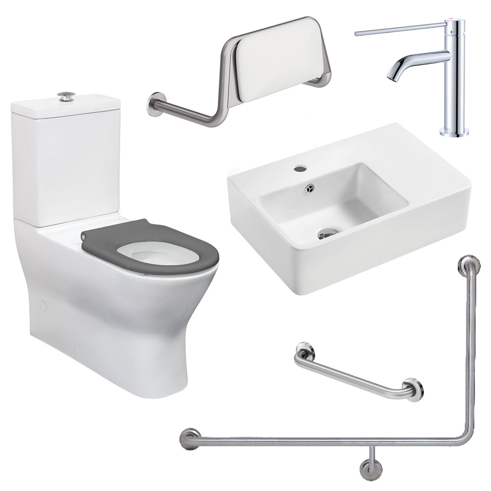 Accessible Delta Care Kit with Right-Hand 90�� Rail