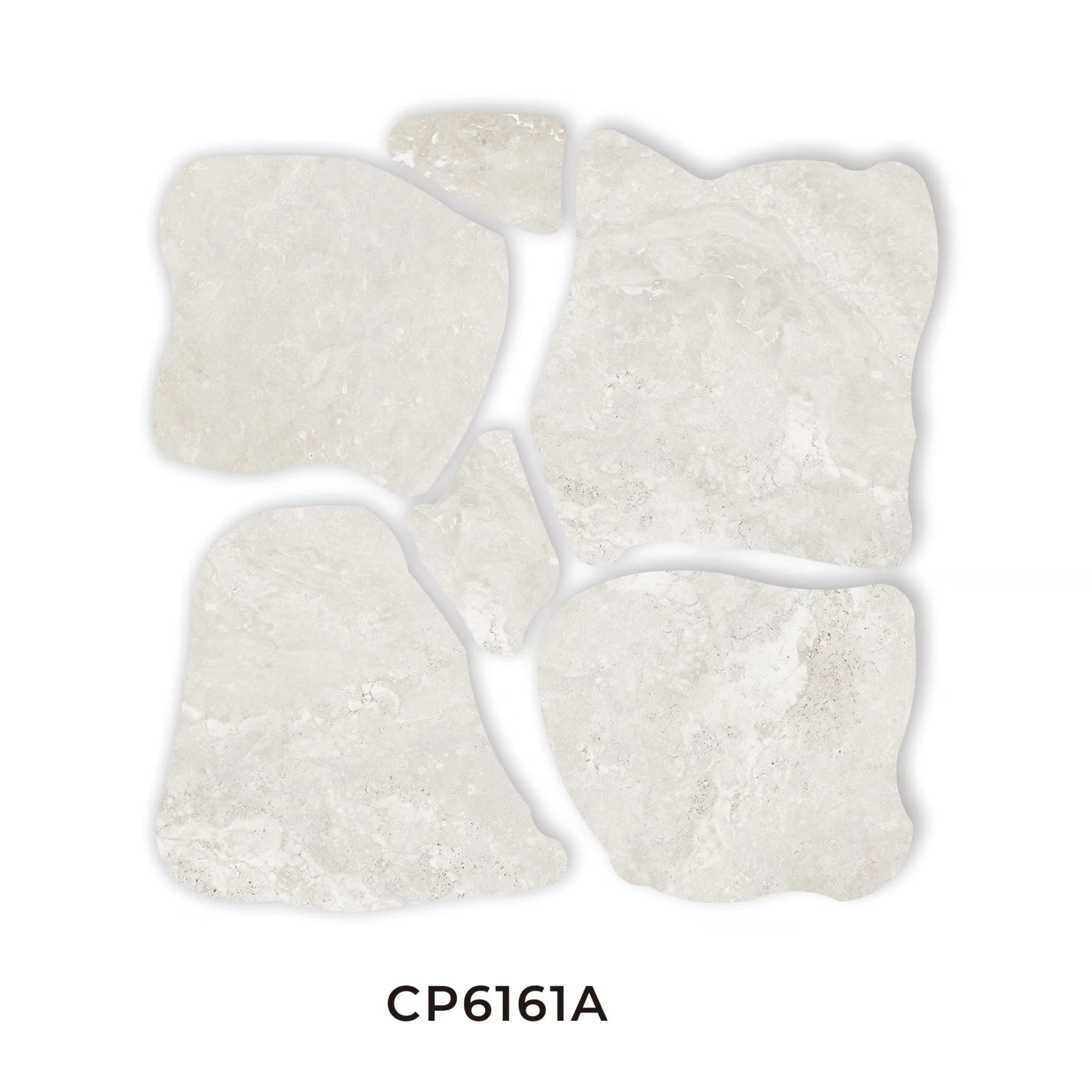 Norcia Travertine Porcelain Crazy Pave Tile - Neche Interiors