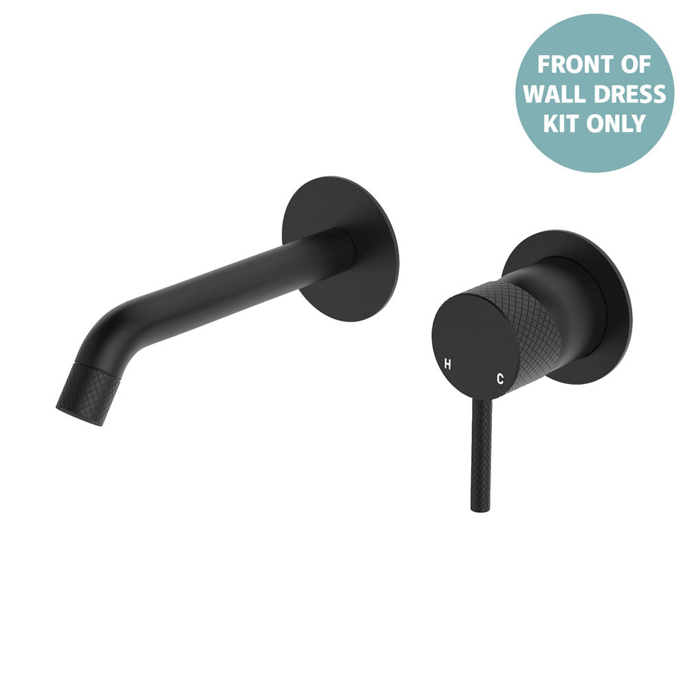 Axle Wall Basin/Bath Mixer Dress Kit, Round Plates, 160mm Outlet - Neche Interiors