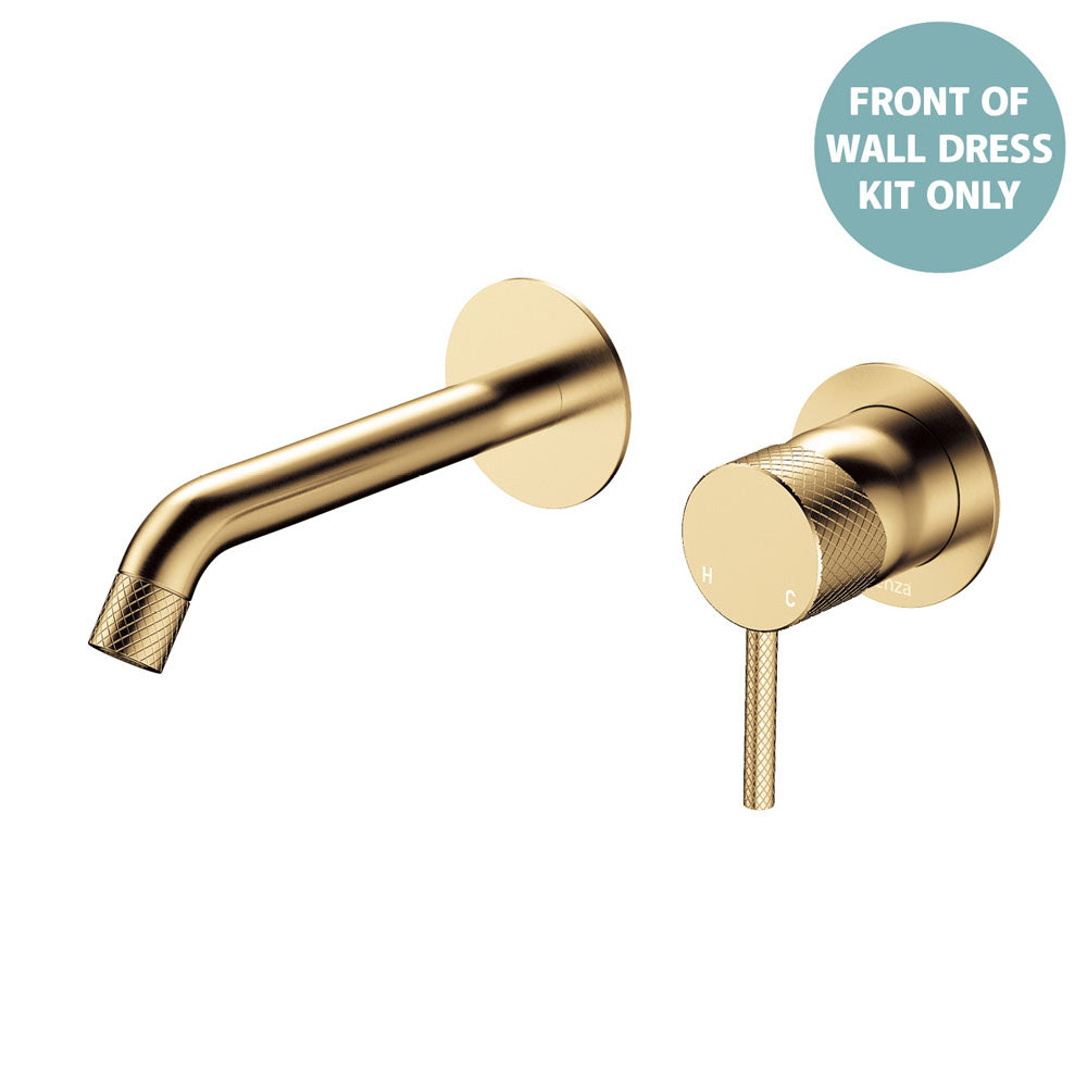 Axle Wall Basin/Bath Mixer Dress Kit, Round Plates, 160mm Outlet - Neche Interiors