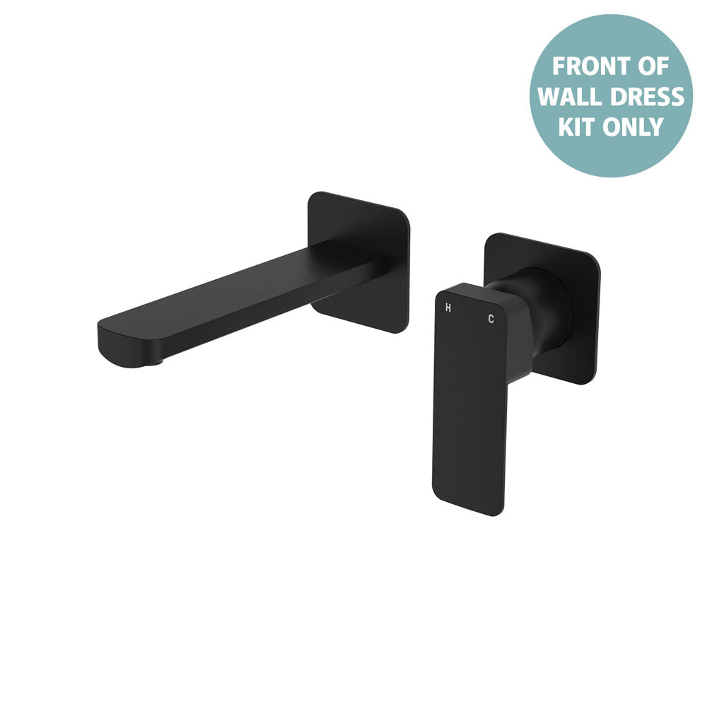TONO Basin/Bath Wall Mixer Dress Kit, Small Square Plates, 160mm