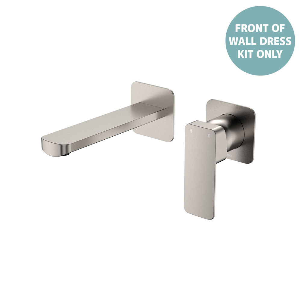 TONO Basin/Bath Wall Mixer Dress Kit, Small Square Plates, 160mm