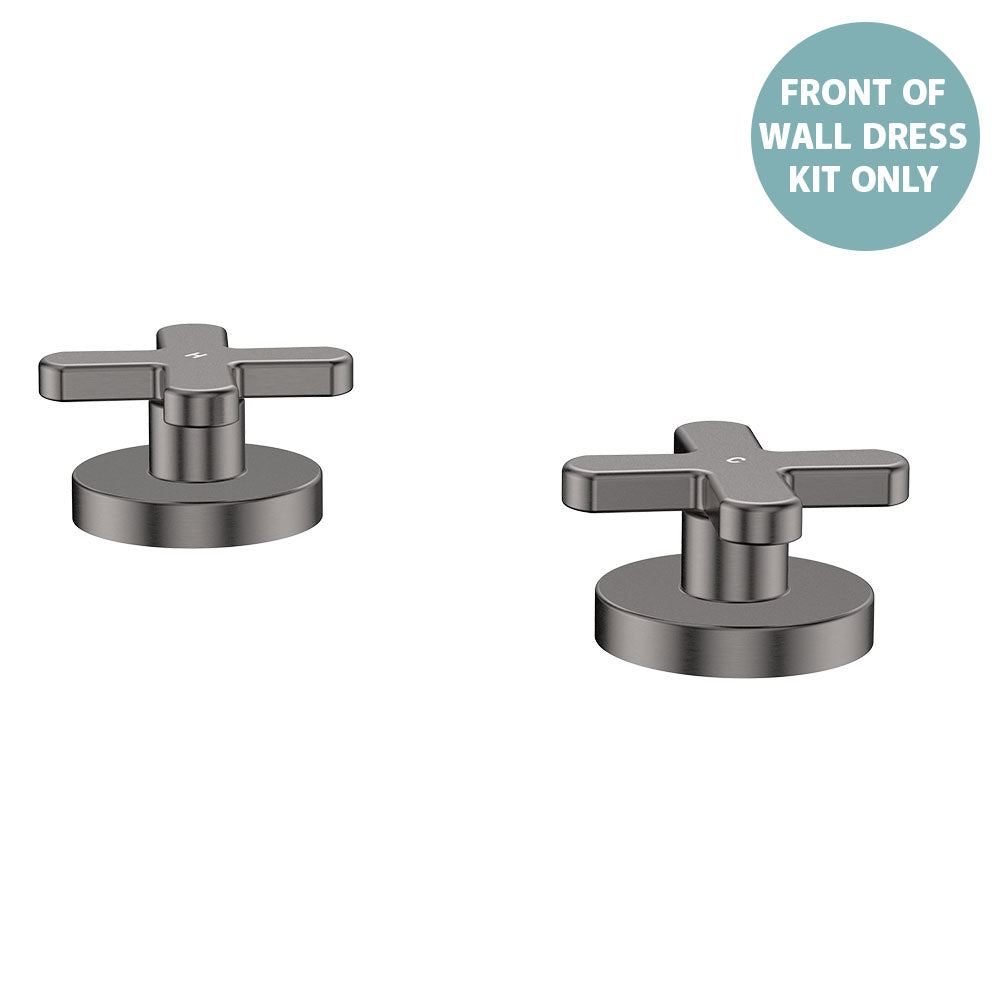 Kaya Hob Set Dress Kit, Cross Taps