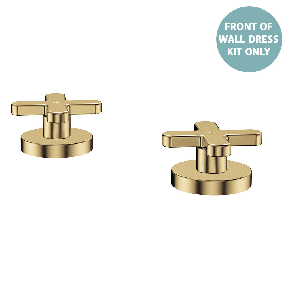 Kaya Hob Set Dress Kit, Cross Taps