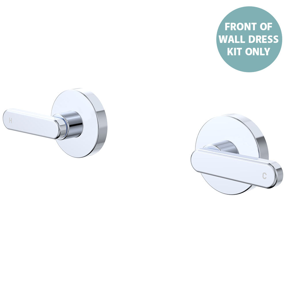 Kaya Wall Set Dress Kit, Lever Taps