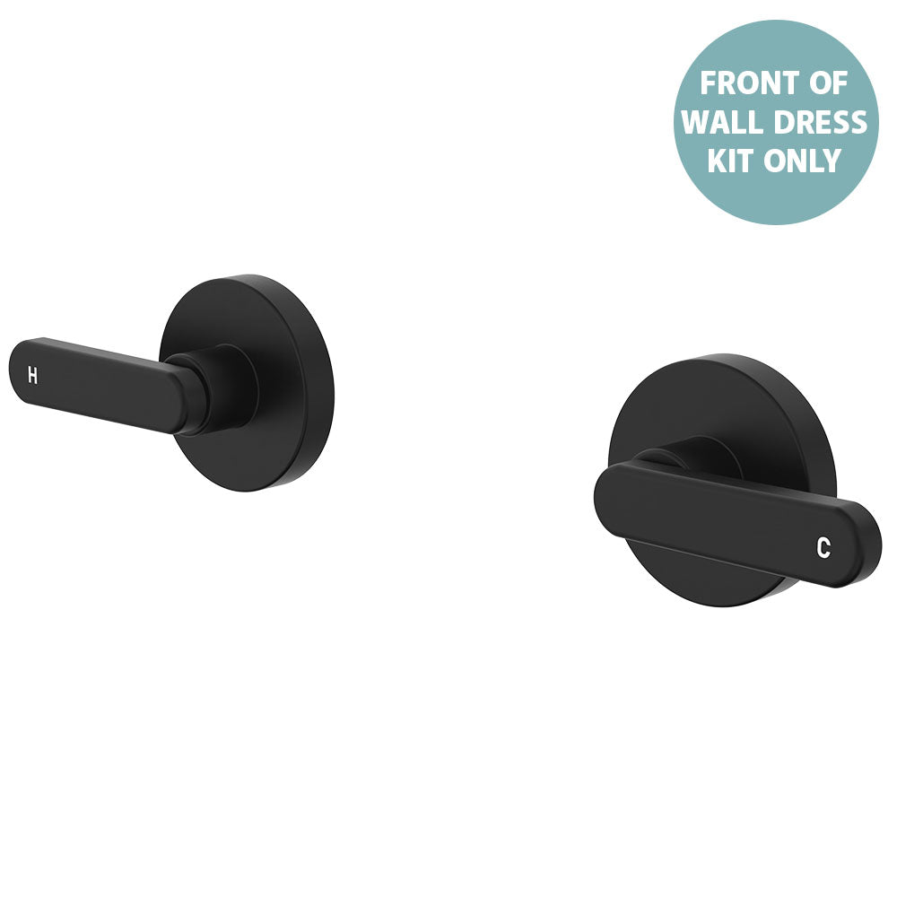 Kaya Wall Set Dress Kit, Lever Taps