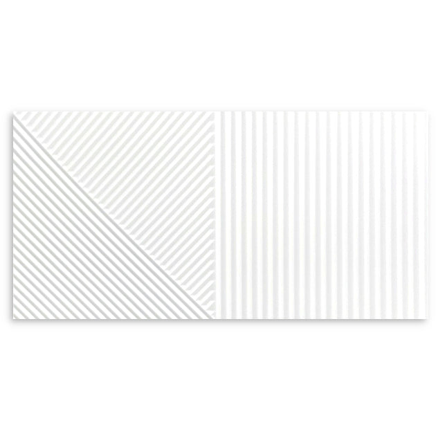 Geo 300x600mm Matte White - Neche Interiors