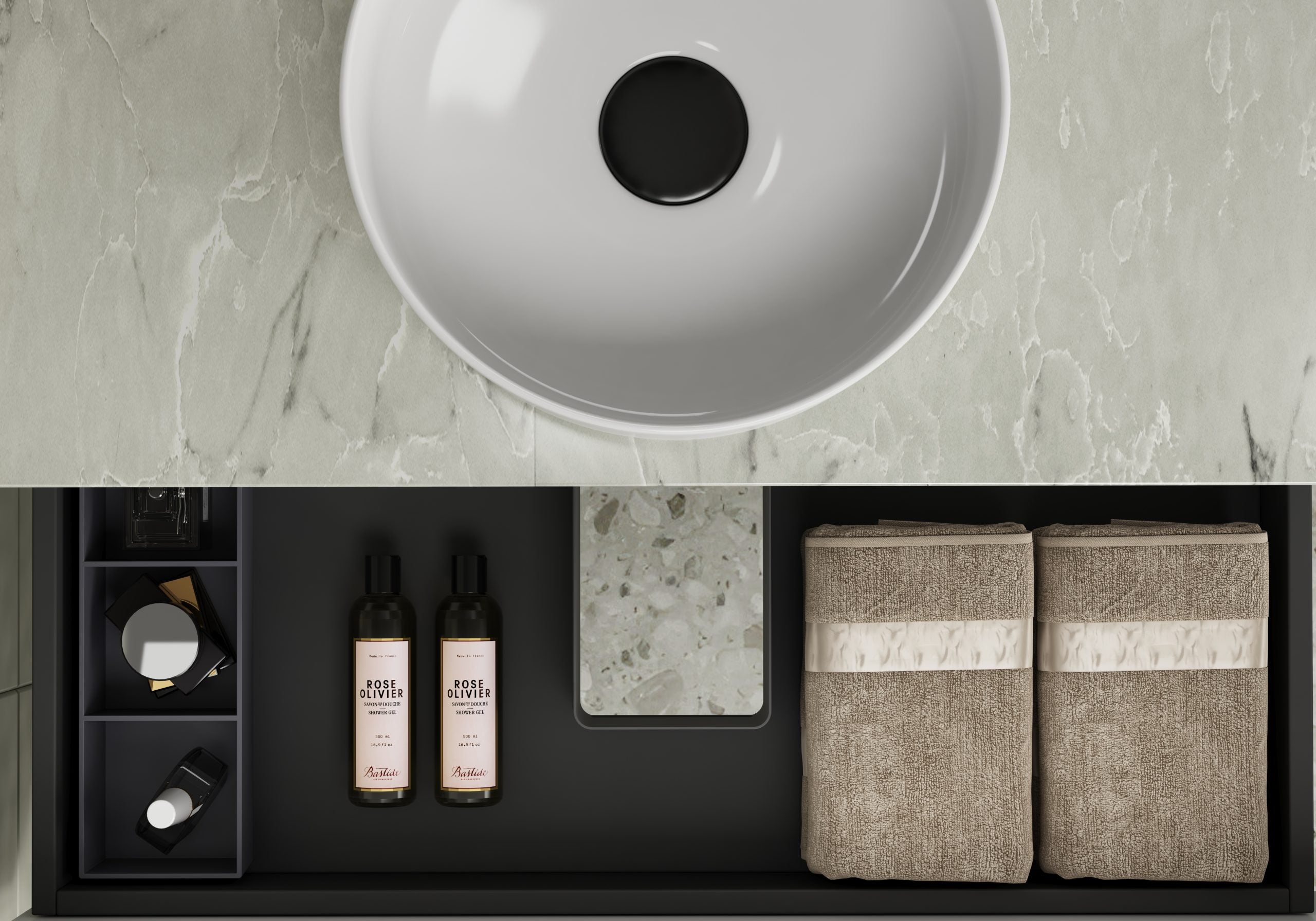 Curva Wall Hung Vanity - Neche Interiors