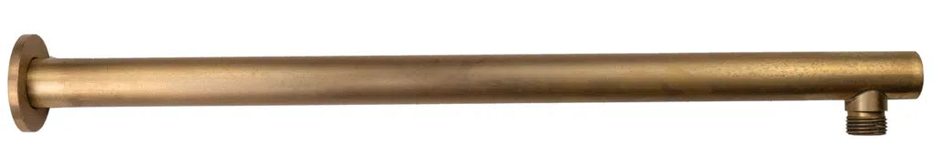 LVB Mica Wall Shower Arm – 450mm – Straight - Living Brass