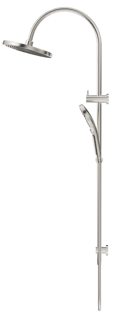 Mica Gooseneck Dual Shower Rail - Neche Interiors