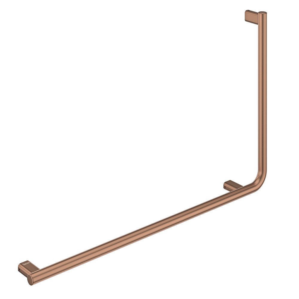 90�� Care Slimline Left-Hand Grab Rail