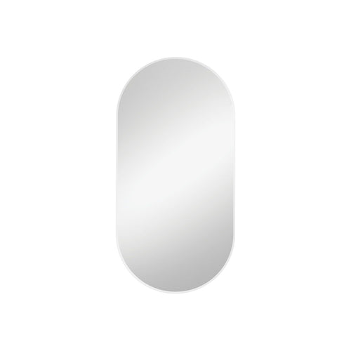 Empire Matte White Framed Mirror