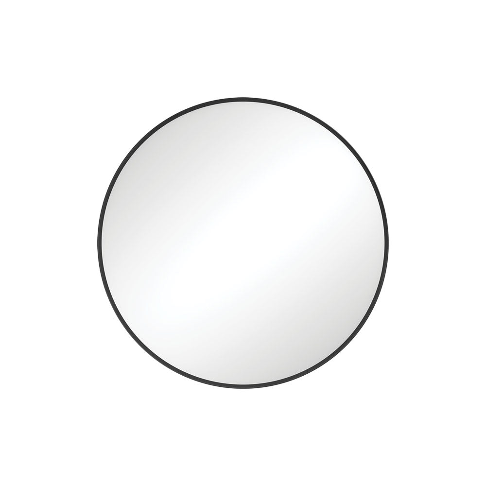 Reba Matte Black Framed Mirror