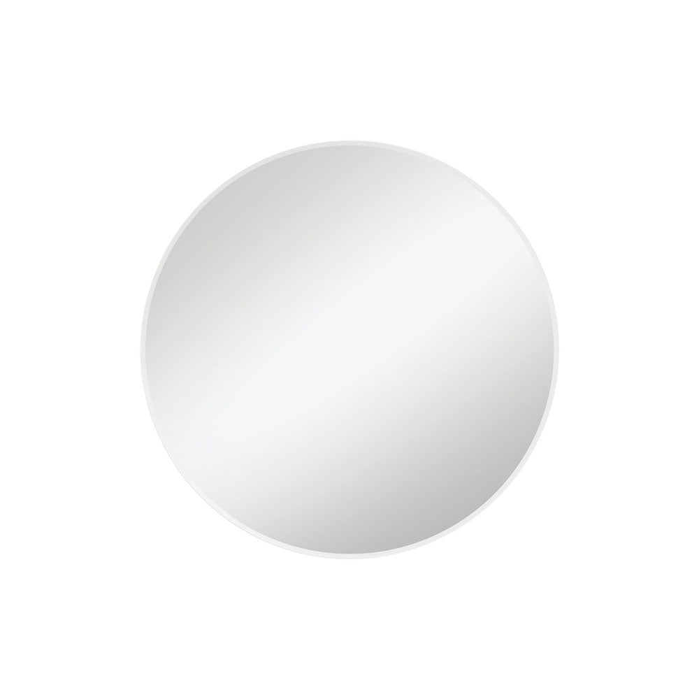Reba Matte White Framed Mirror