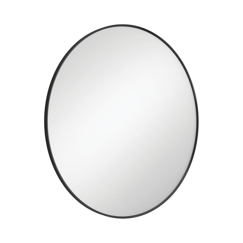Reba Matte Black Framed Mirror