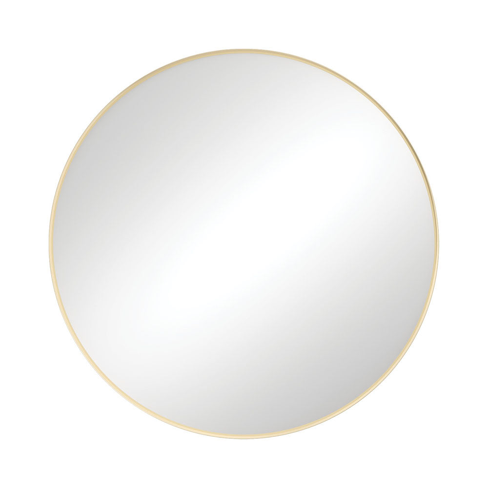 Reba Urban Brass Framed Mirror