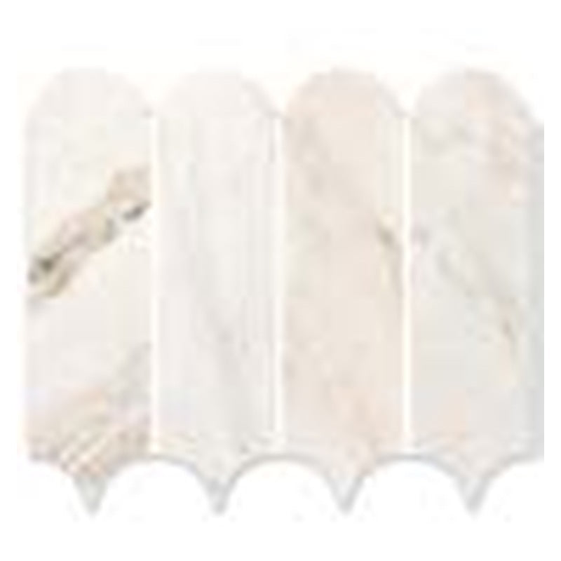 Natural Stone Feather Mosaics - Raw Silk - supplier catalogue reference