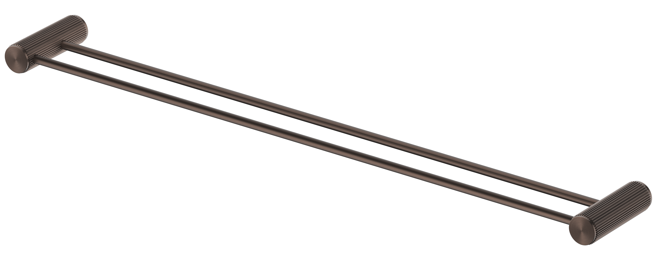 Mica Fluted Double Towel Rail - Neche Interiors