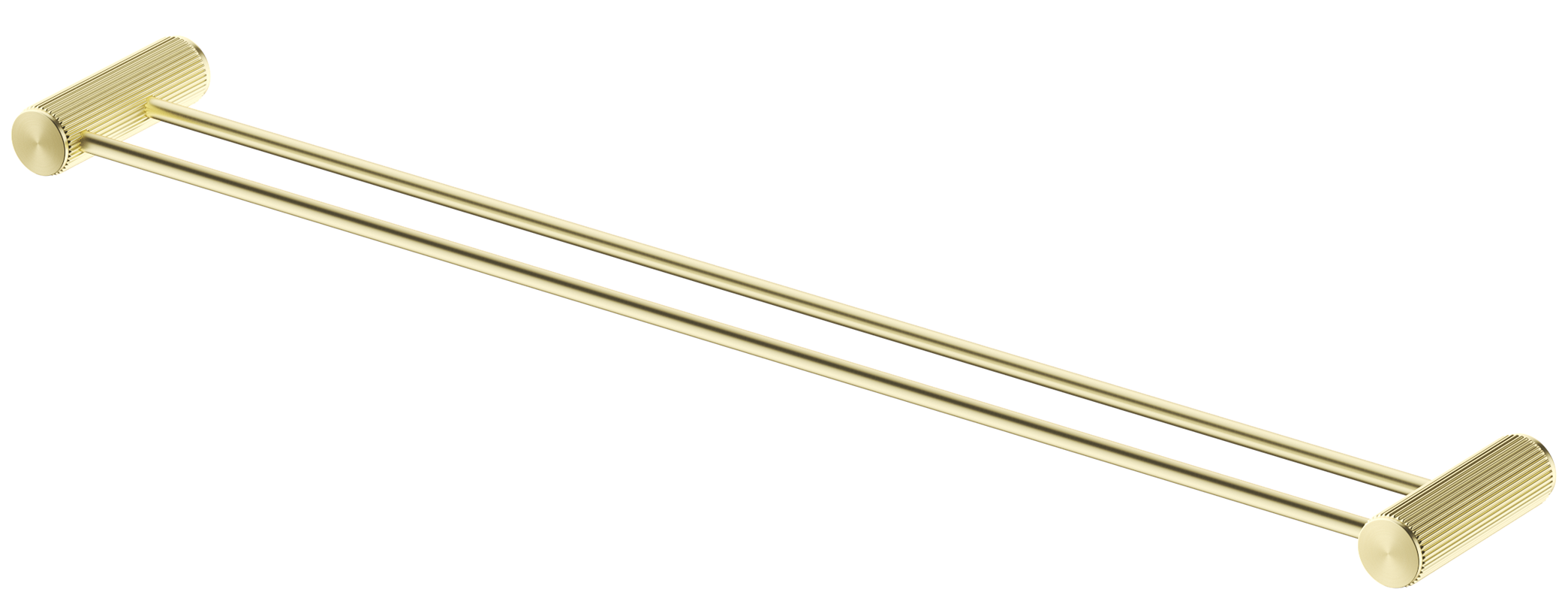 Mica Fluted Double Towel Rail - Neche Interiors