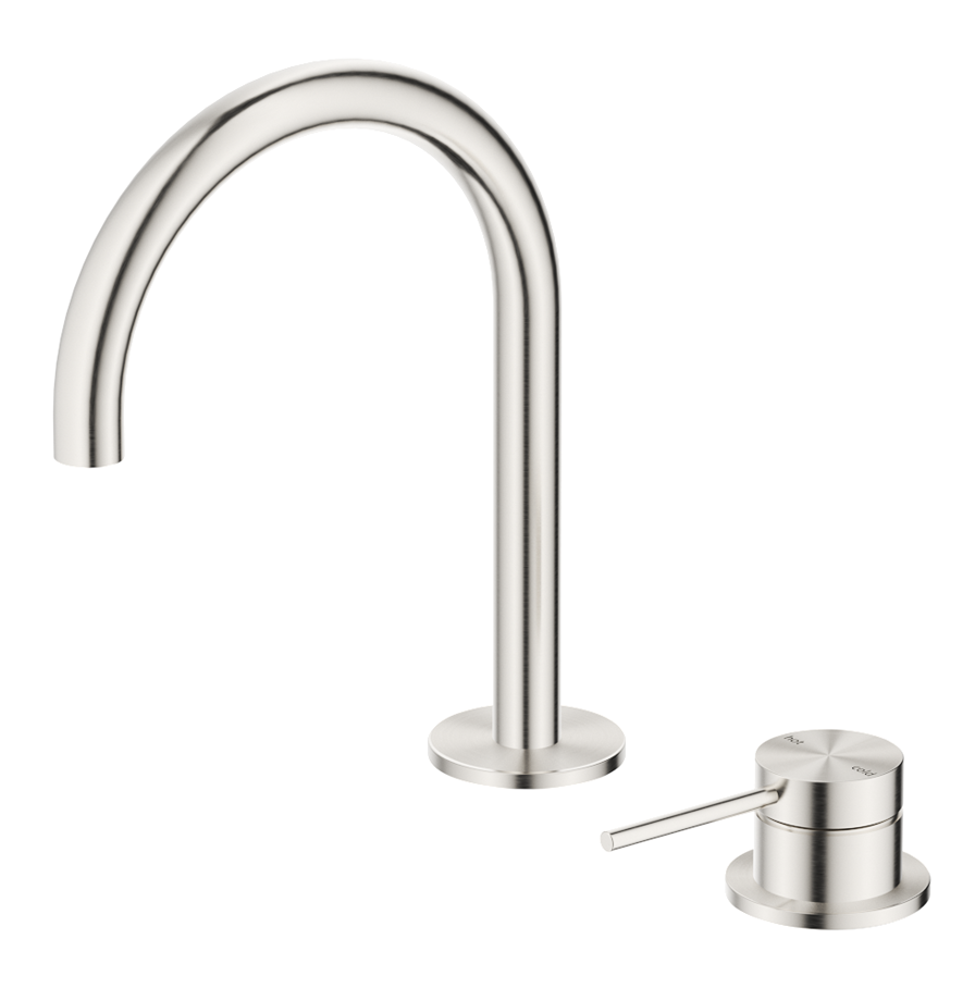 Mica Gooseneck Hob Basin Mixer Set - Neche Interiors