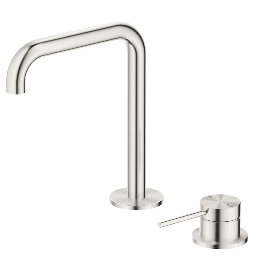 Mica Soft-Square Hob Basin Mixer Set - Neche Interiors