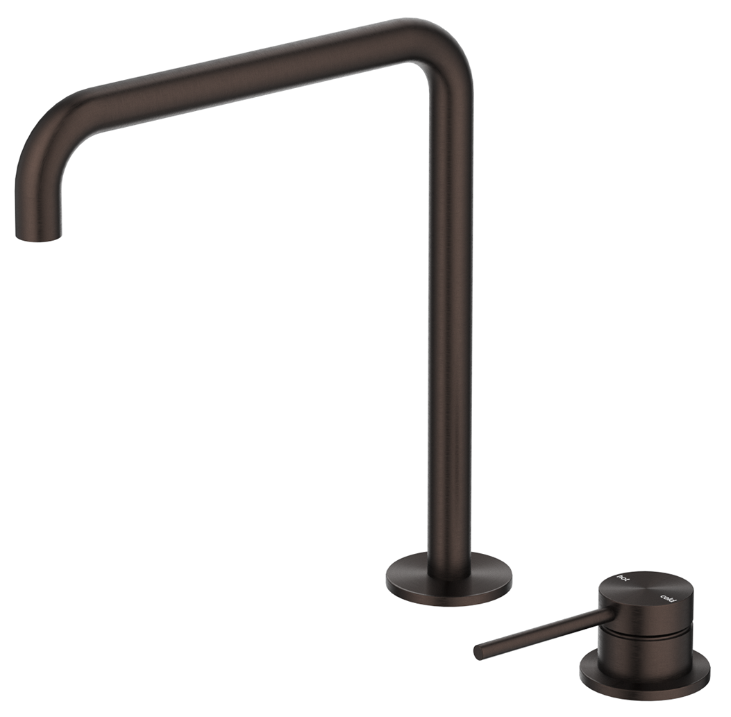 Mica Soft-Square Hob Sink/Basin Mixer Set - Neche Interiors