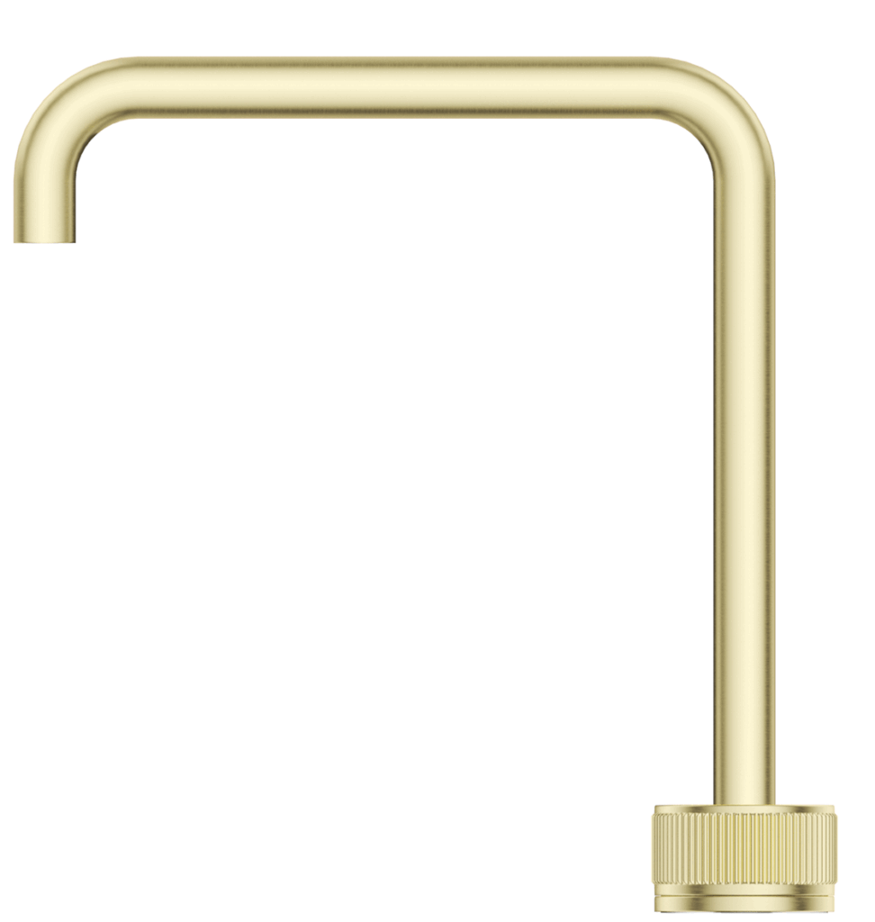 Mica Fluted Soft-Square Hob Sink/Basin Mixer Set - Neche Interiors