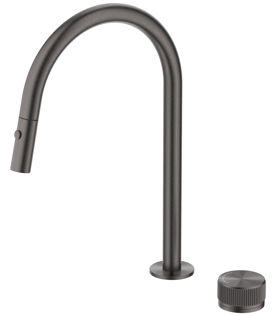 Mica Fluted Pull-Out Hob Mixer Set - Neche Interiors