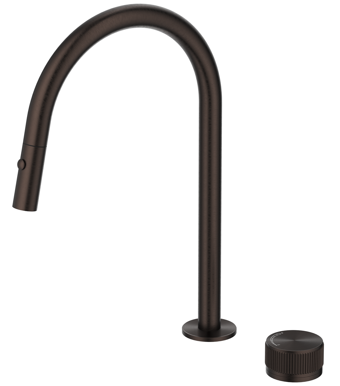 Mica Fluted Pull-Out Hob Mixer Set - Neche Interiors