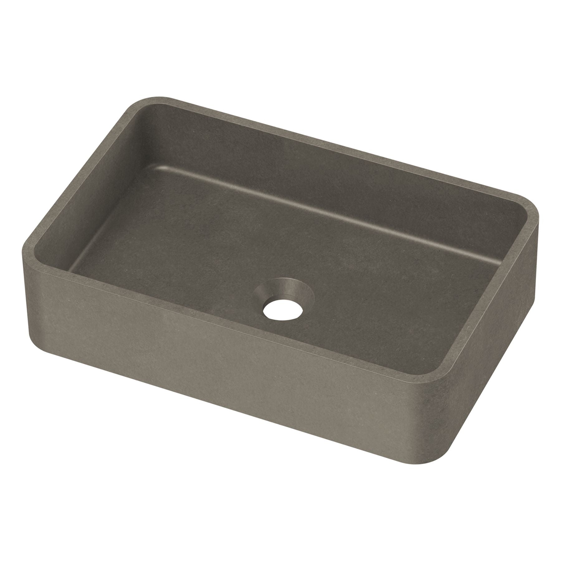 Zale Grey Concrete Above Counter Basin