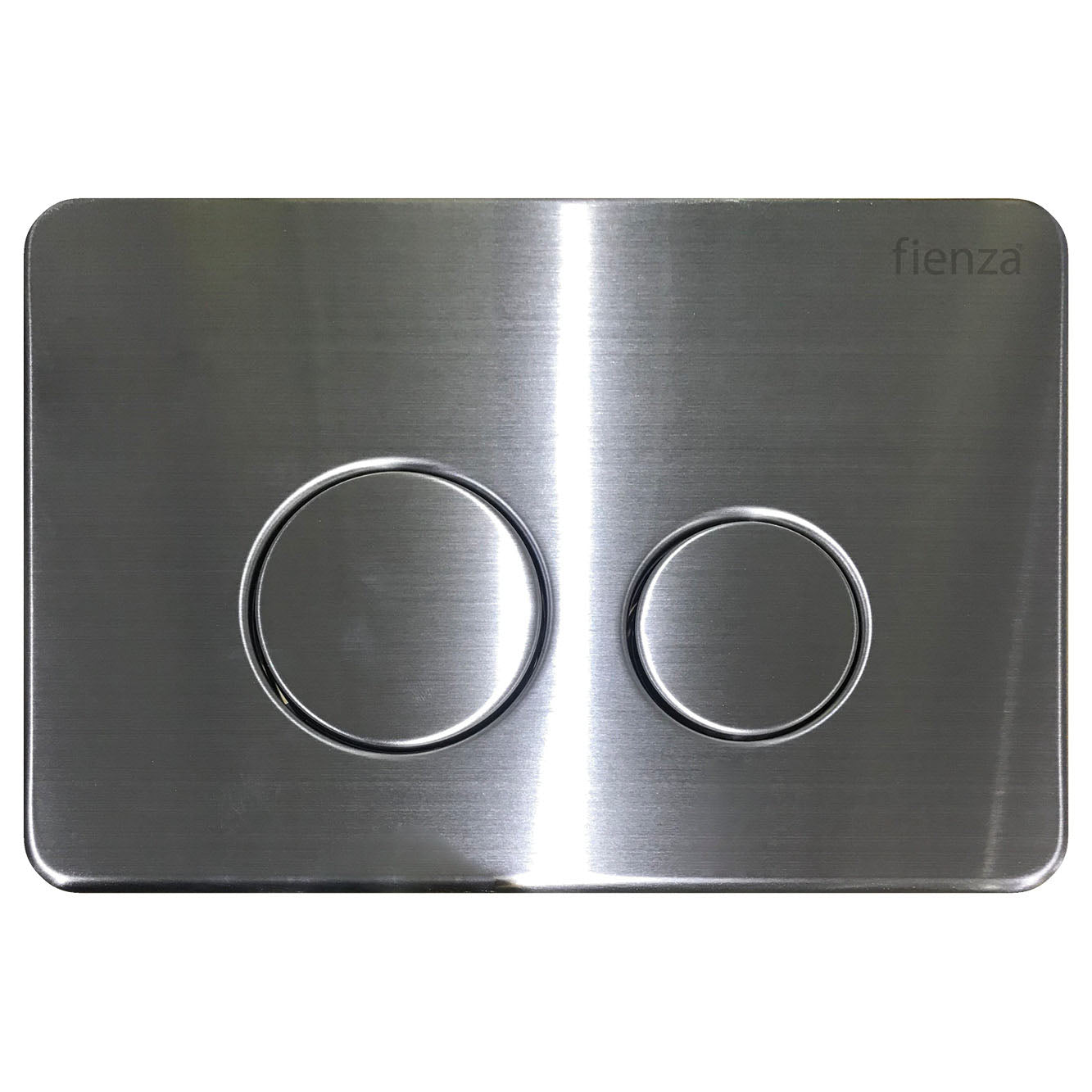 Fienza R&T Round Button Flush Plate